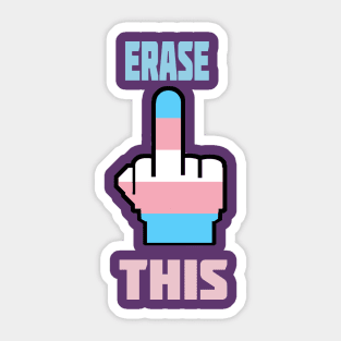 Erase this! Sticker